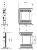 Fanless Embedded System with Intel® Apollo Lake J3455 / N3350 / N4200 Processor