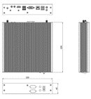 Fanless Embedded System with Intel® Bay Trail Celeron J1900 Processor (up to 2.42GHz)