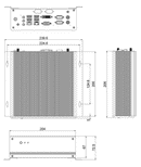 Fanless Embedded System with Intel® Bay Trail Celeron J1900 Processor (up to 2.42GHz)