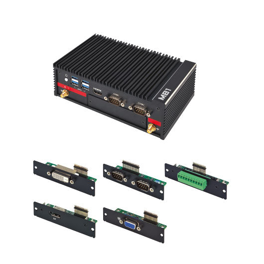 Fanless Embedded System with Intel® Apollo Lake N3350 / N4200 Processor (up to 2.5 GHz)