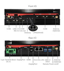 Fanless Embedded System with Intel® Tiger Lake-UP3 Processor (up to 4.4GHz)