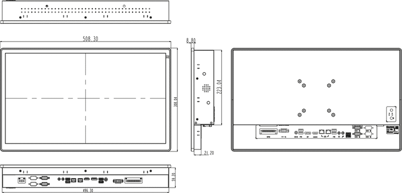 21.5" Panel PC / Intel® Apollo Lake Celeron Processor