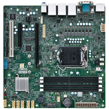 Micro-ATX Form Factor Intel® Comet Lake 10th Gen Processor with H420E / Q470E / W480E Chipset