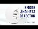 GlobalSat Smoke and Heat Dectector Sensor