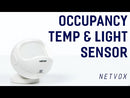Netvox Occupancy, Temperature and Light Sensor