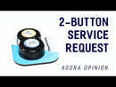 AgoraOpinion 2-Button Satisfaction Terminal