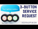 AgoraOpinion 3-Button Satisfaction Terminal