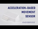 Radio Bridge Acceleration Based Movement Sensor