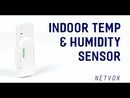 Netvox Indoor Temperature & Humidity Sensor