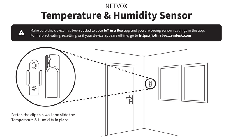 Netvox Indoor Temperature & Humidity Sensor